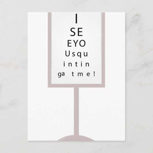 Ik zie je briefkaart (Voorkant)