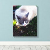 Ik zie je canvas afdruk (Insitu (Houten vloer))