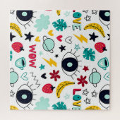 Ik zie je, Crazy-Dazy Design Legpuzzel (Horizontaal)