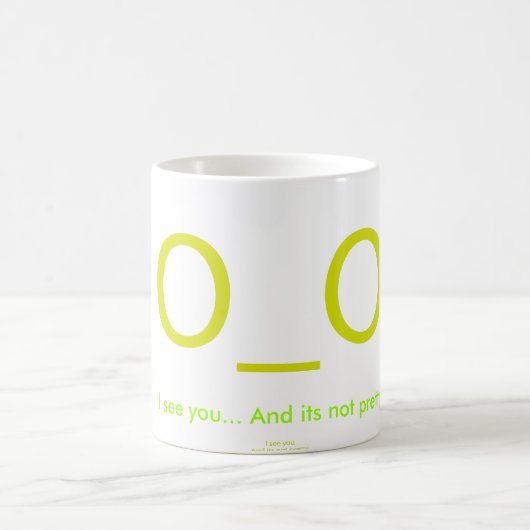 Ik zie je... En niet . Koffiemok (Center)
