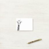 IK ZIE JE GIRAFFE POST-IT® NOTES (Op bureau)