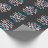 Ik zie je, ik accepteer je, ik respecteer je trans cadeaupapier (Hoek)