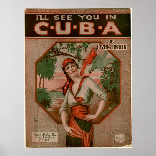 Ik zie je in CUBA Poster (Voorkant)