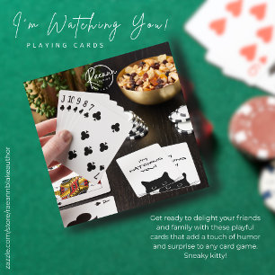 Ik zie je kaartspelen pokerkaarten