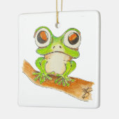 Ik zie je! keramisch ornament (Links)