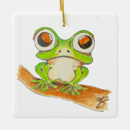 Ik zie je! keramisch ornament