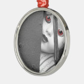 Ik zie je metalen ornament (Links)