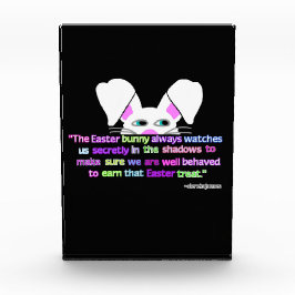 Ik zie je, paasen Bunny Vertical Photo Block Fotoblokken