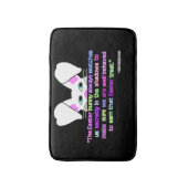 Ik zie je, paashaas. badmat (Voorkant Verticaal)