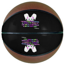 Ik zie je, paashaas basketbal