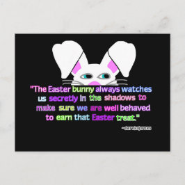 Ik zie je, Paashaas Briefkaart