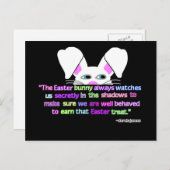 Ik zie je, Paashaas Briefkaart (Voorkant / Achterkant)