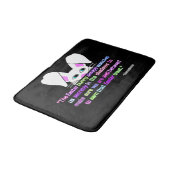 Ik zie je, paashaas Bunny Medium Bath Mat (Gekanteld)