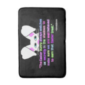 Ik zie je, paashaas Bunny Medium Bath Mat (Voorkant Verticaal)