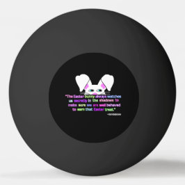 Ik zie je, paashaas Bunny Ping Pong Ball