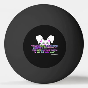 Ik zie je, paashaas Bunny Ping Pong Ball