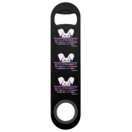 Ik zie je, paashaas Bunny Speed Bottle Opener Flessenopener
