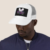 Ik zie je, paashaas Bunny Trucker Hat Pet (In situ)