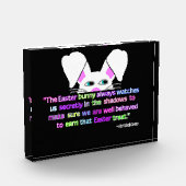 Ik zie je, paashaas Horizontaal fotoblok (Links)