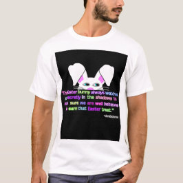 Ik zie je, paashaas Mannen wit basic T Shirt