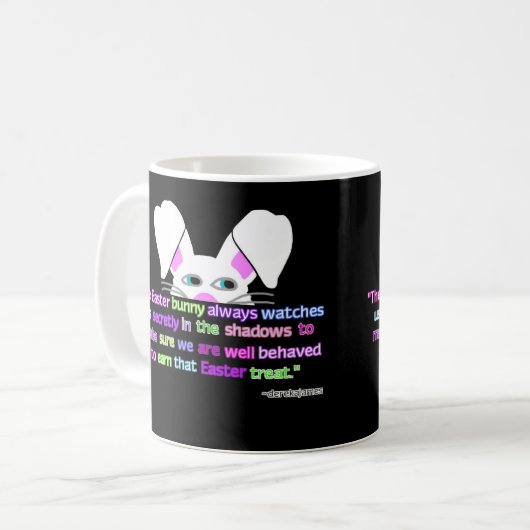 Ik zie je, paashaas Mok (Voorkant links)