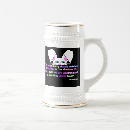 Ik zie je, paashaas Stein Mok (Rechts)