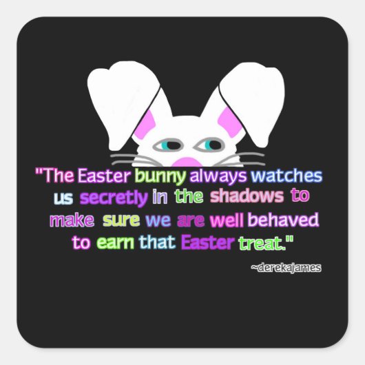 Ik zie je, paashplein Sticker (Voorkant)