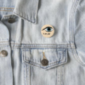 Ik zie je ronde button 3,2 cm (In situ)
