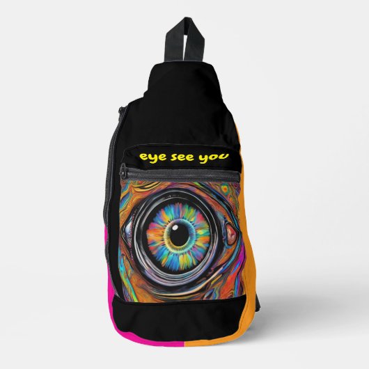 Ik zie je sling bag (Voorkant)