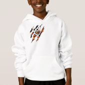 Ik zie je. Tiger Eye en Claw Sweatshirt (Voorkant)