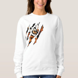 Ik zie je. Tigress Eye and Claw Sweatshirt