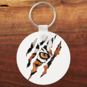 Ik zie je. tijgeroog en Sleutelhanger met klauw (Voorkant)