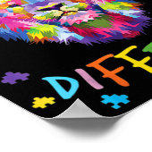 Ik zie je ware kleuren op de dag van bewustwording poster (Hoek)