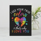 Ik Zie Je Ware Kleuren, Puzzel Wereld Autisme Kaart (Staand voorkant)