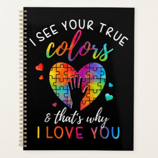 Ik zie je ware kleuren, Puzzle World Autisme Planner