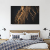 'Ik zie je ziel' Olifantenoog Canvas Afdruk (Insitu (Slaapkamer))