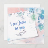 Ik zie Jezus in jou (Voorkant / Achterkant)