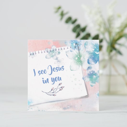 Ik zie Jezus in jou (Staand voorkant)