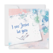 Ik zie Jezus in jou