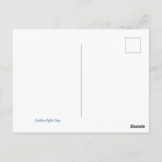 Ik zie Jezus in jou Briefkaart (Achterkant)