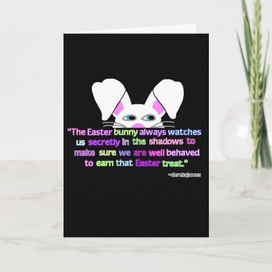 Ik Zie Jou, Pasen Verticale Wenskaart Kaart (Voorkant)