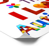 Ik zie jullie WARE KLEUREN Poster (Hoek)