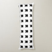 Ik zie Kat klikken om de optie Kleurdecor te selec Lichaamskussen (Achterkant (Verticaal))