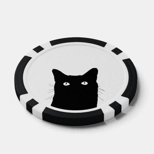 Ik zie Kat klikken om een Aangepaste kleur te sele Poker Chips (Enkel)