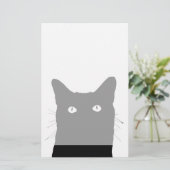 Ik zie Kat klikken om je kleurrijke decor te selec Briefpapier (Staand voorkant)