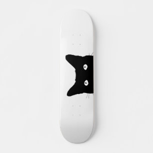 Ik zie Kat klikken om Uw Achtergrond van de Kleur  Persoonlijk Skateboard