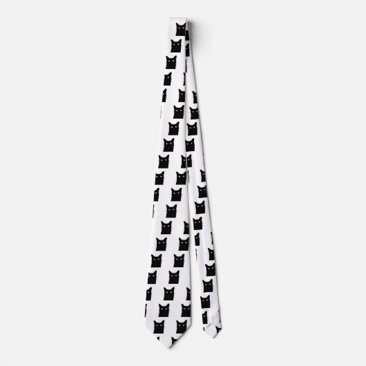 Ik zie Kat klikken om Uw Kleurachtergrond te selec Stropdas (Voorkant)