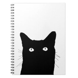 Ik zie Kat klikken om Uw Kleurdecor te selecteren Notitieboek