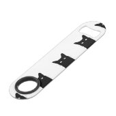 Ik zie Kat klikken om uw kleurdecor te selecteren Speed Flessenopener (Voorkant Gekanteld)