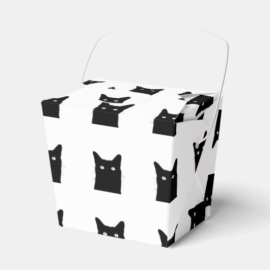 Ik zie Kat klikken om uw kleurenachtergrond te kie Bedankdoosjes (Voorkant Zijde)